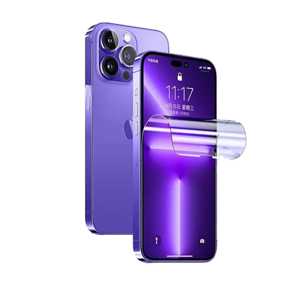 Protector de hidrogel para iPhone 16 Pro (6.3”)